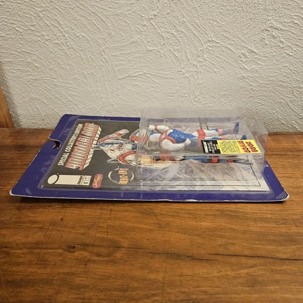 Vintage 1995 Youngblood Diehard Figure Bend 'Ems with Comic‎ Book New